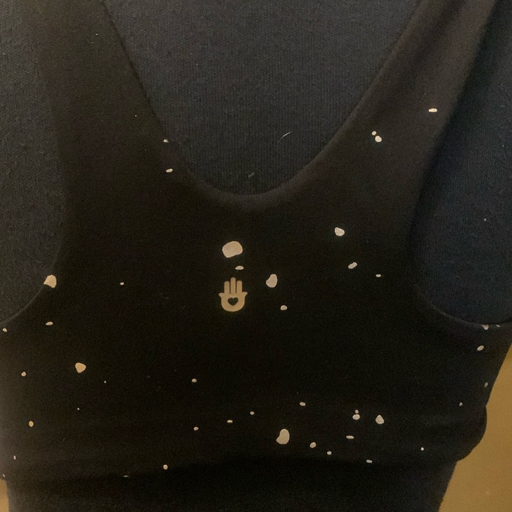 Spiritual Gangster Black Sports Bra